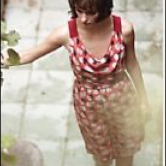 Anthro Moulinette Soeurs Here and There Dress Sz 8 - Picture 2 of 8